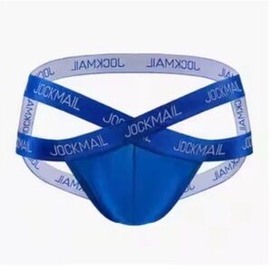 Blue Men's Jockstrap Underwear